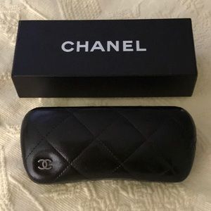 Chanel eyeglass case and Chanel Box